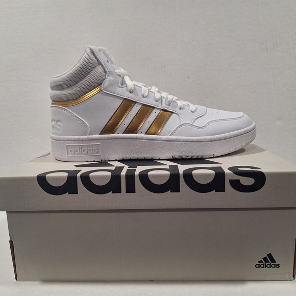 Adidas Women's Hoops 3.0 Mid Basketball Shoes Sneakers Size 8.5 New - Picture 10 of 16